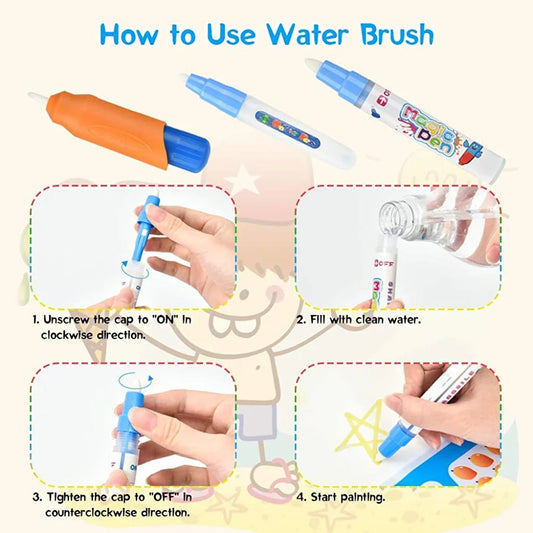 👶 Magic Reusable Drawing Doodle Mat for Kids 👶