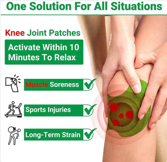 Herbal Knee Patch For Long-Lasting Relief (BUY 1 GET 1 FREE)🥳